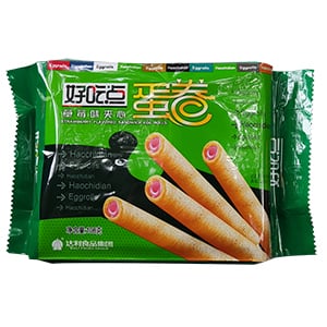 108g好吃點蛋卷（草莓夾心）