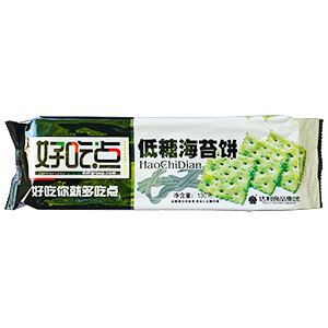 130g好吃點(diǎn)低糖海苔餅