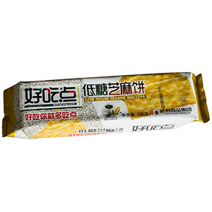 130g好吃點(diǎn)低糖芝麻酥