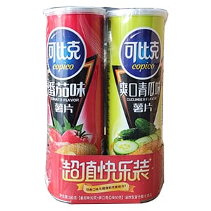 90g*2可比克超值裝青瓜+蕃茄