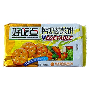 268g好吃點(diǎn)鈣奶蔬菜餅