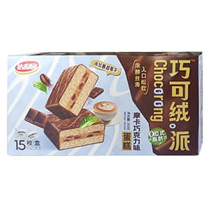 390g達(dá)利園巧可絨派摩卡巧克力