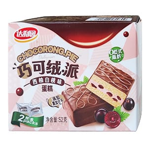 52g2枚巧可絨派（西柚白桃味）