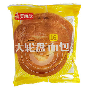 90g達(dá)利美焙辰大輪盤面包