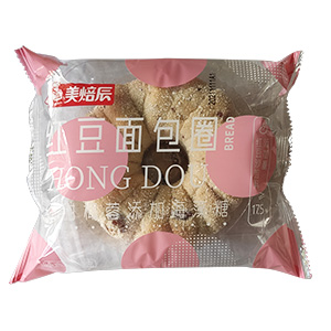 90g達(dá)利美焙辰紅豆面包圈