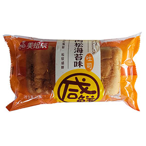 93g達(dá)利美焙辰肉松海苔味吐司