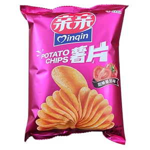 60g親親薯片甜美蕃茄味